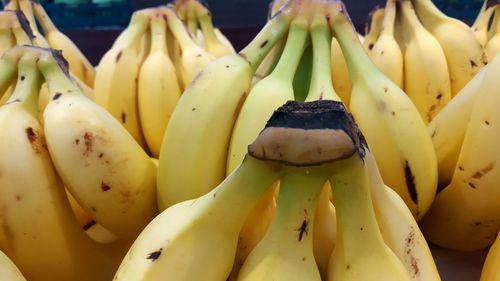 Close-up of fruits for sale at market stall