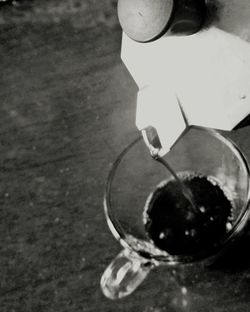 Close-up of food on table