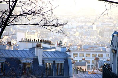 View of buildings in city