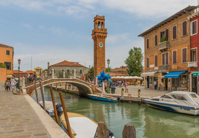 View of buildings in city