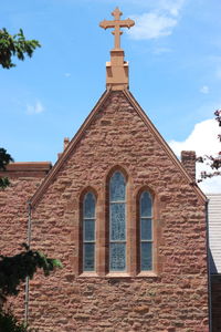 View of bell tower against sky