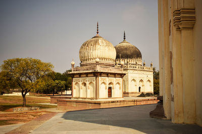 Sultan quli qutb mulk's tomb was built in 1543. seven tombs stock photography image