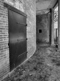 View of abandoned building