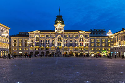 One night in trieste. atmospheres of central europe.