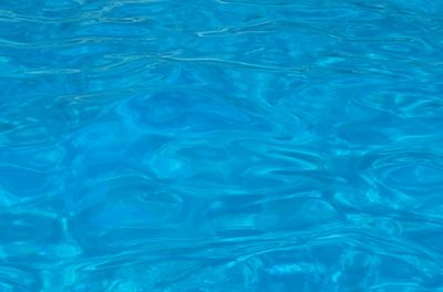 High angle view of sea