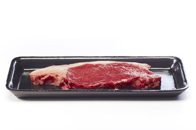 Close-up of meat in plate