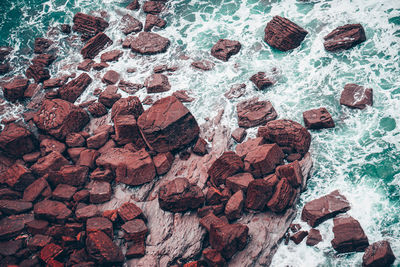 Full frame shot of rocks