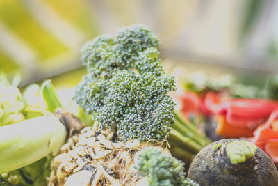 Close-up of vegetables for sale