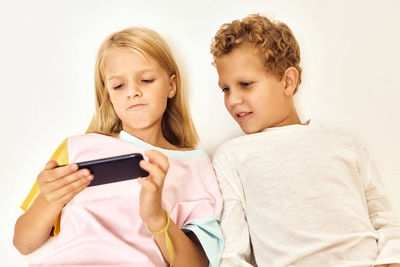 Young woman using mobile phone