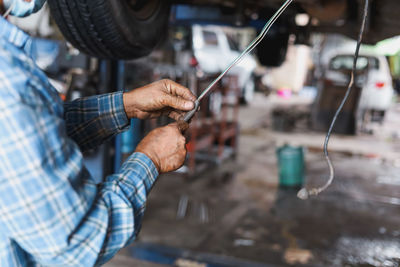 Car electric repair, repair of electrical wiring in the car.