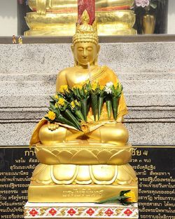 Sculpture of buddha statue