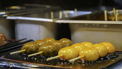 Dango street food in japan