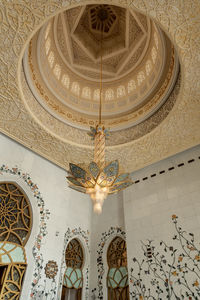 Low angle view of dome of building