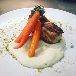 Close-up of food on plate