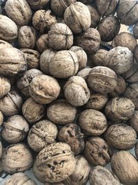 Full frame shot of onions for sale at market