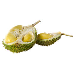 Close-up of bananas against white background