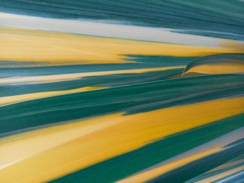 Full frame shot of yellow painted wall