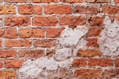 Full frame shot of brick wall