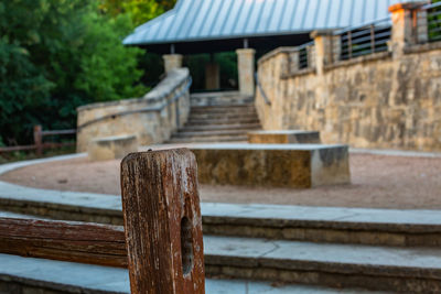 Staircase in old building