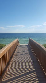 Scenic view of calm sea against sky