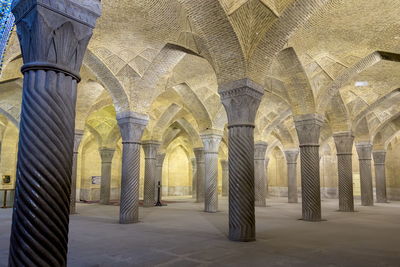 Corridor of historic building