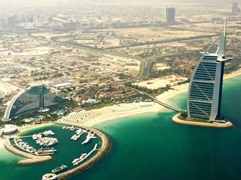 Aerial view of cityscape