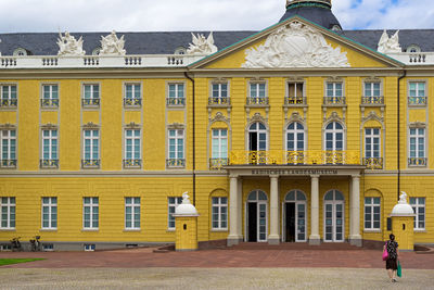 Residential building against sky
