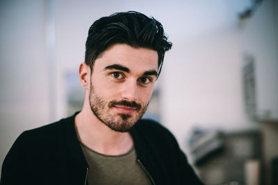 Portrait of young man