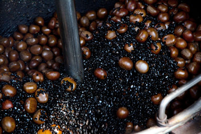 Close-up of drink in container