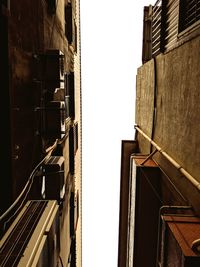 Low angle view of buildings against sky