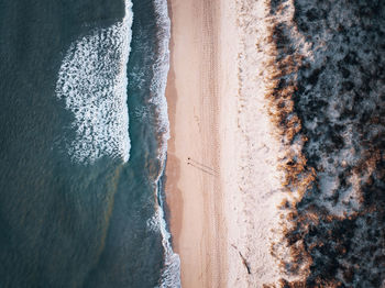 Panoramic view of beach