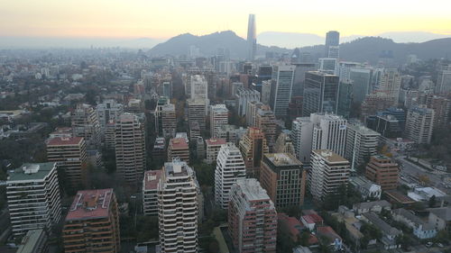 Aerial view of cityscape