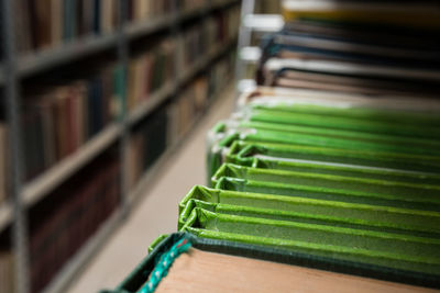 Close-up of open book