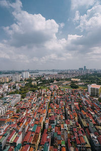 The iron roofing - a special feature of hanoi architecture that can only be seen from above