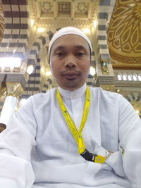 Portrait of a smiling man