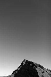 View of mountain range