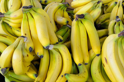 Full frame shot of fruits for sale at market stall