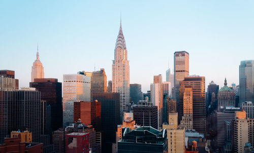 Cityscape against sky