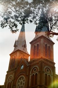 Low angle view of church