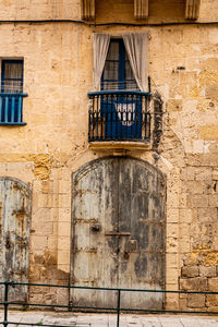 Exterior of old building