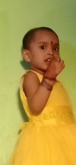 Portrait of cute boy