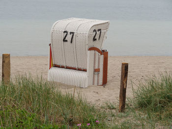 The beach of eckernfoerde