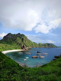 Padar island indonesia