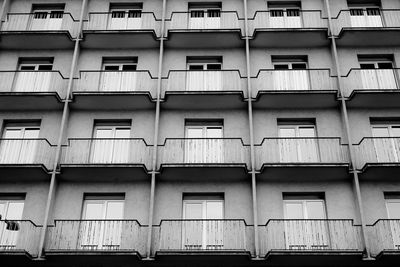 Low angle view of building in city