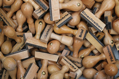 Full frame shot of cookies