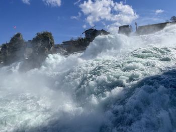 Rhine falls in switzerland