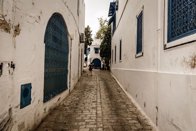 Street amidst buildings in city