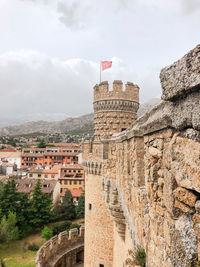 Medieval castell in spain