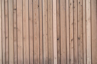 Full frame shot of wooden wall