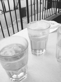 Close-up of drink on table